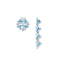 Earrings Amen Woman Amore in Silver Zircone EMHBAC - EMHBAC